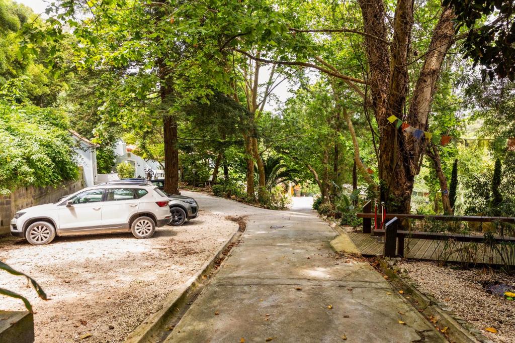 Estacionamento privado da quinta