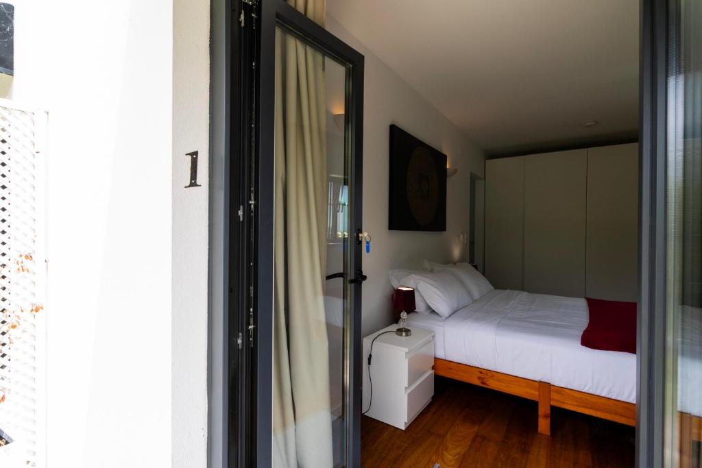 Entrada privativa da suite número 1