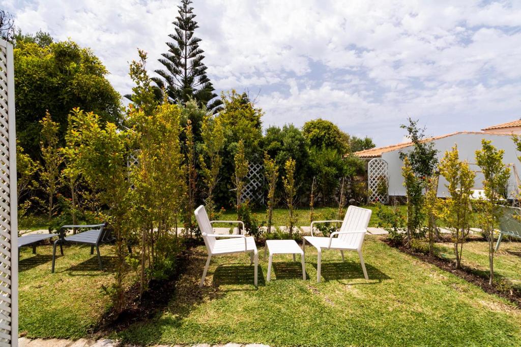 Zona de jardim junto à suite
